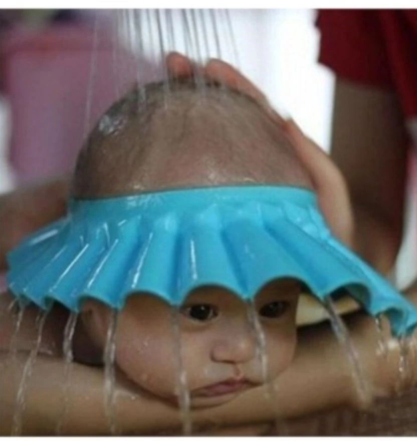 Bebek Banyo Şampuan Siperi Mavi-Pembe