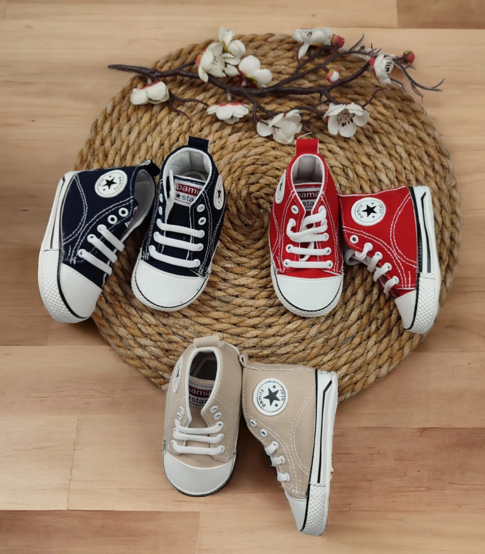 Bebek 18-19 Numara Bağcıklı Converse Ayakkabı Çeşit