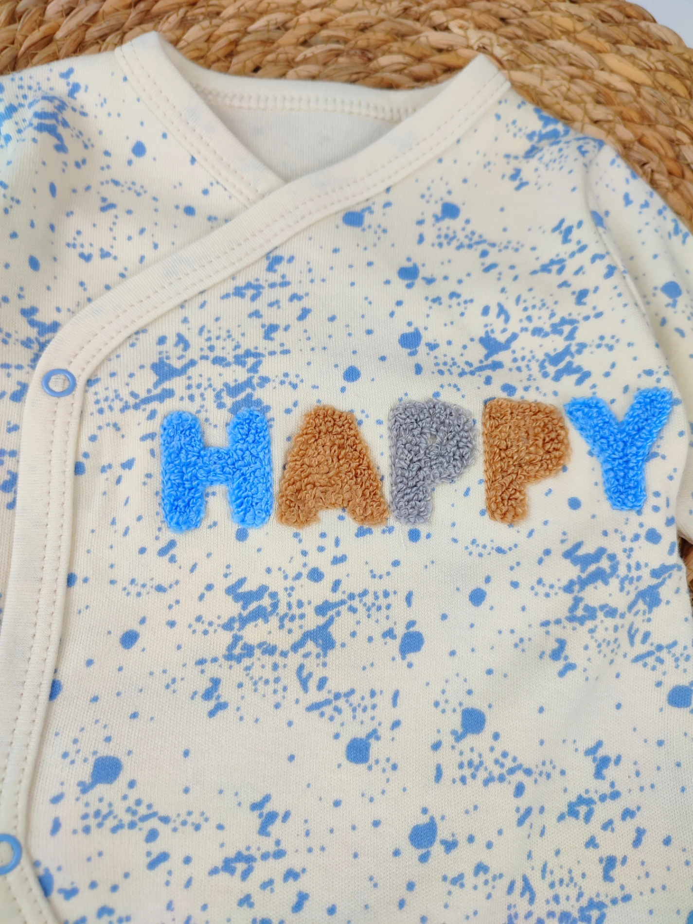 BEBEK 0-3 AY HAPPY NAKIŞLI 5 Li HASTANE ÇIKIŞI
