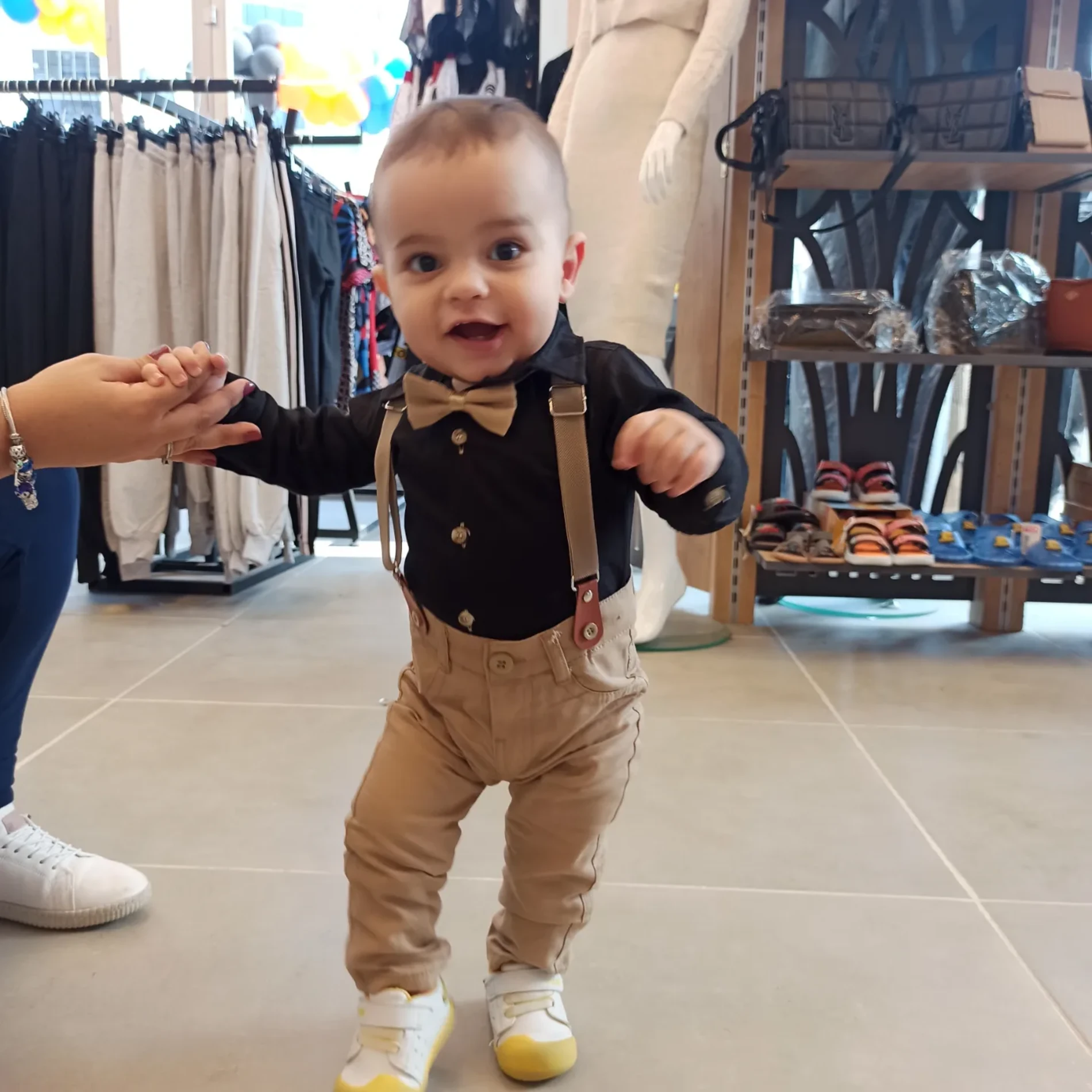 Bebek 6-24 Ay Papyonlu Alttan Çıtçıt Gömlekli Mevsimlik 4 lü Takım